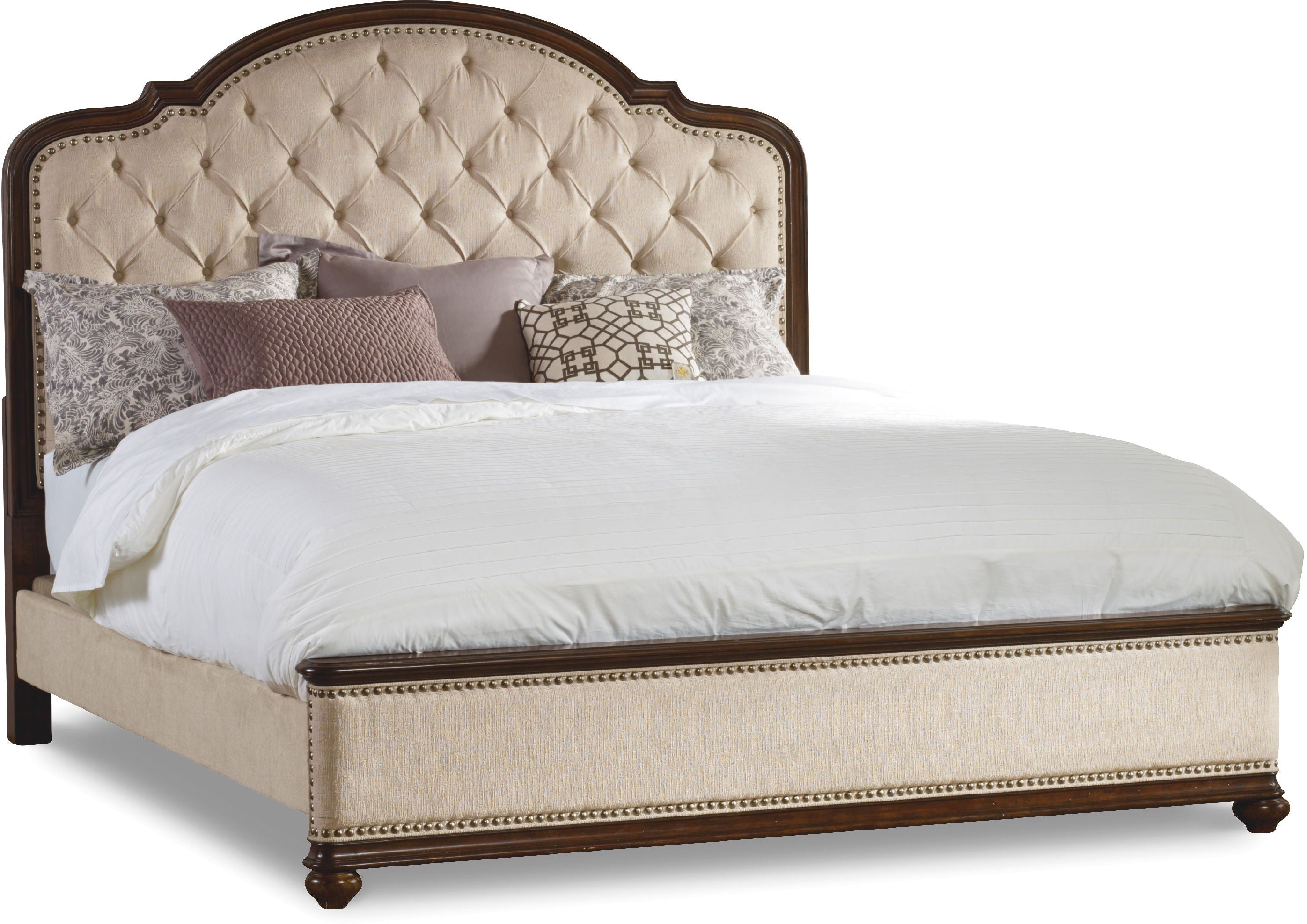 Hooker Furniture Bedroom Leesburg Queen Upholstered Bed
