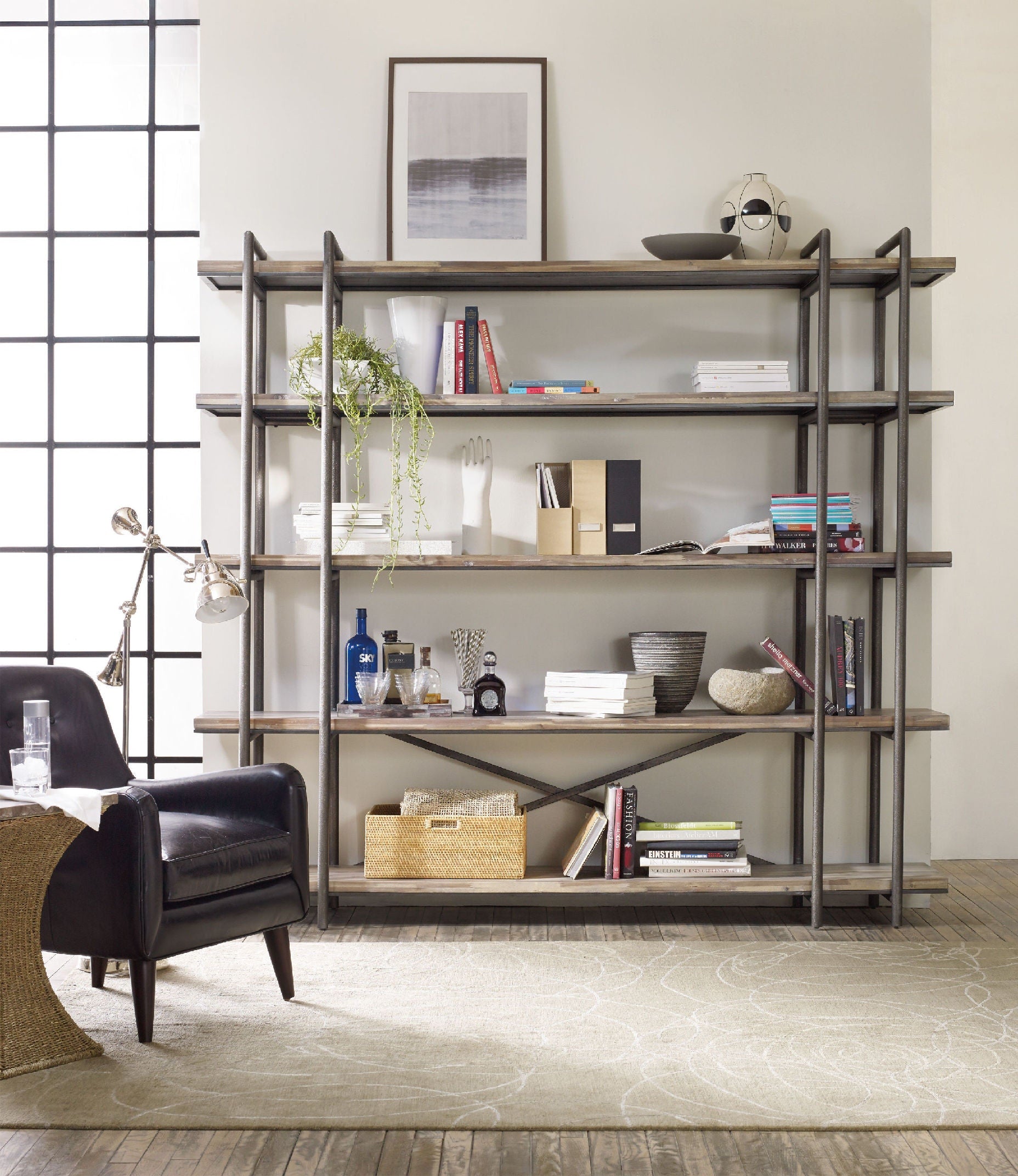 Hooker Furniture Home Office Studio 7H Scaffold Entertainment Console