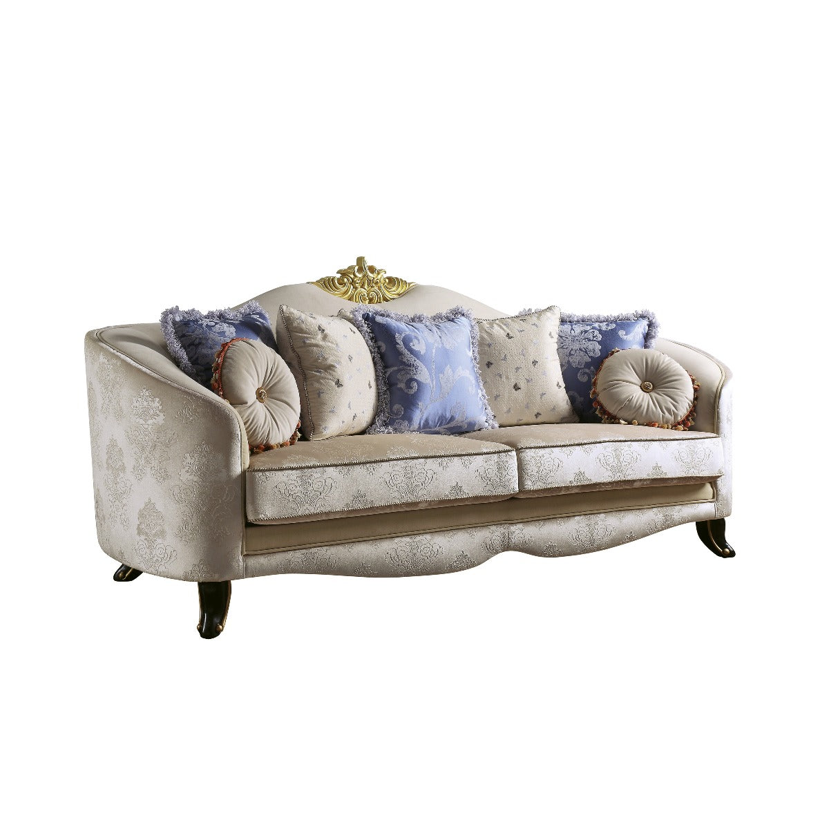 ACME Sheridan Cream Fabric Sheridan Sofa Model 53945