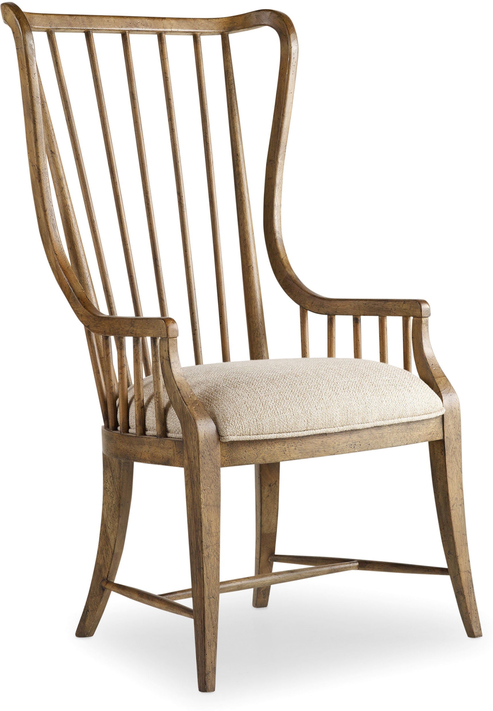 Hooker Furniture Casual Dining Sanctuary Tall Spindle Arm Chair - 2 per carton/price ea