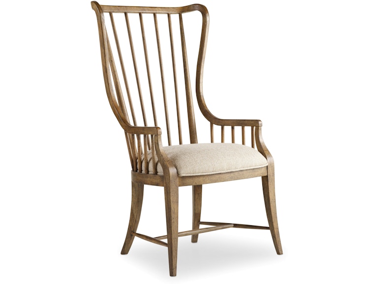 Hooker Furniture Casual Dining Sanctuary Tall Spindle Arm Chair - 2 per carton/price ea