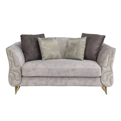 Wilder Beige Fabric Loveseat Model 54431 By ACME Furniture