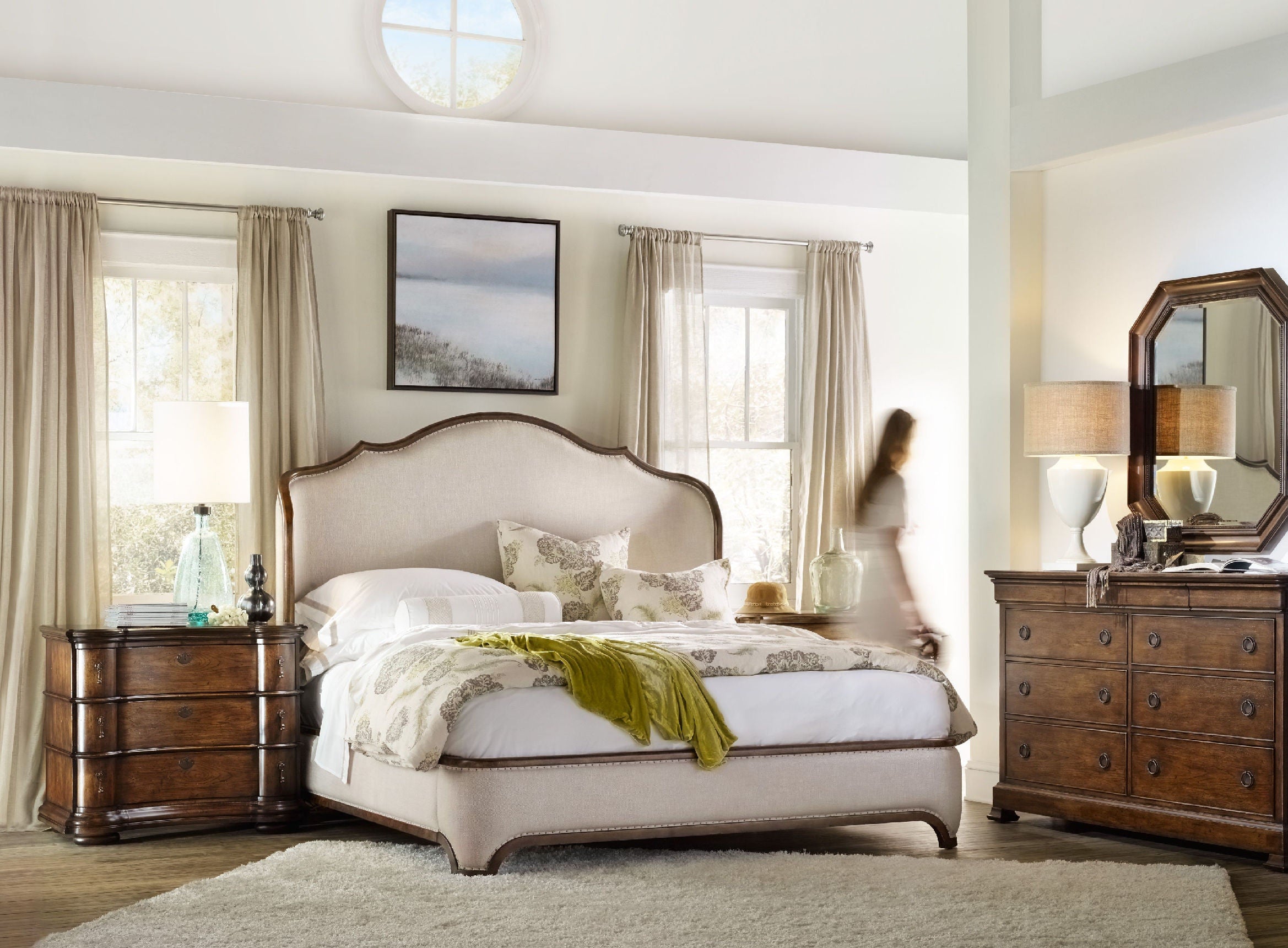 Hooker Furniture Bedroom Archivist Nine-Drawer Dresser