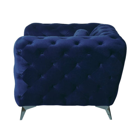 ACME Atronia Blue Velvet Atronia Sofa Model 54900