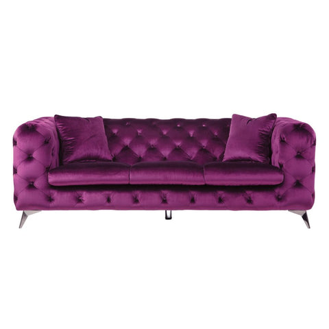 ACME Atronia Purple Velvet Atronia Sofa Model 54905