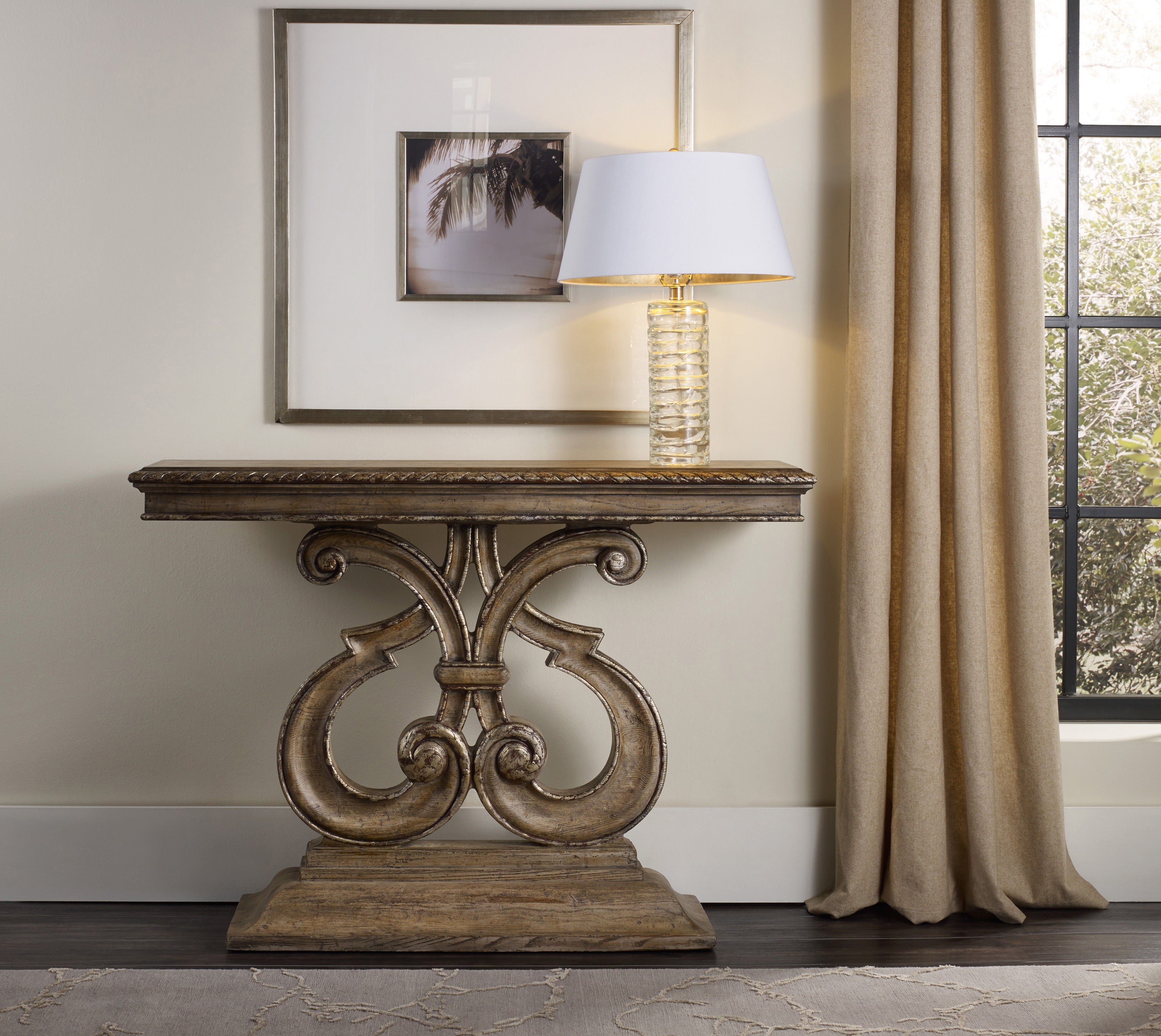 Hooker Furniture Living Room Melange Console Table
