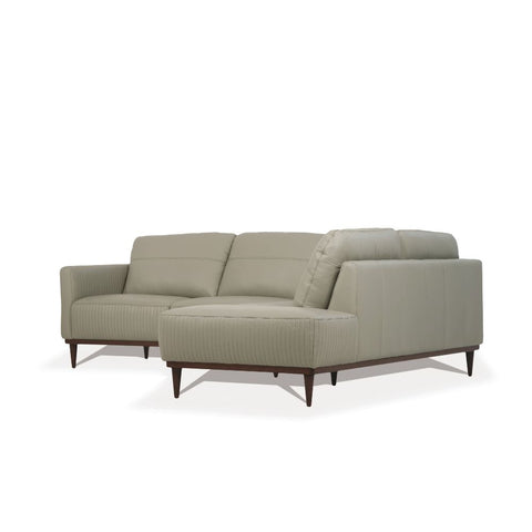 ACME Tampa Airy Green Leather Tampa Sectional Sofa Model 54975