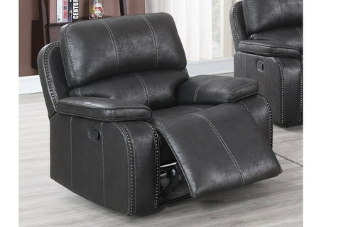 3 Piece Manual Motion Set-Recliner Model F8727 By Poundex Furniture