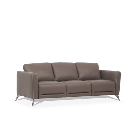 ACME Malaga Taupe Leather Malaga Sofa Model 55000