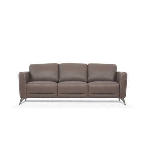 ACME Malaga Taupe Leather Malaga Sofa Model 55000