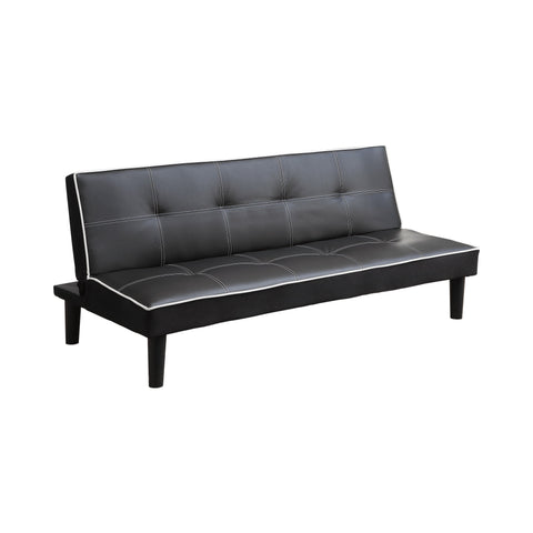 Coaster Katrina Tufted Upholstered Sofa Bed Black Model 550044