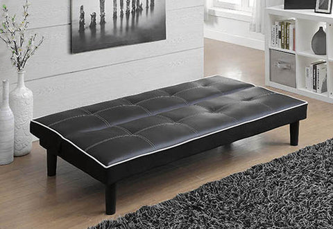 Coaster Katrina Tufted Upholstered Sofa Bed Black Model 550044