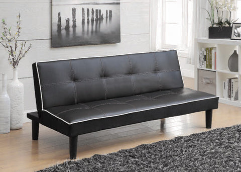 Coaster Katrina Tufted Upholstered Sofa Bed Black Model 550044