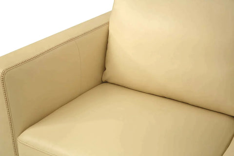 Malaga Cream Leather Sofa Model 55005 By ACME Furniture