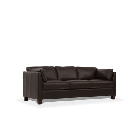 ACME Matias Chocolate Leather Matias Sofa Model 55010