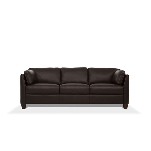 ACME Matias Chocolate Leather Matias Sofa Model 55010