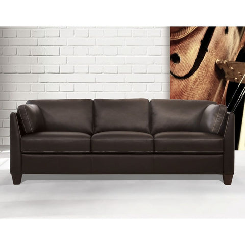 ACME Matias Chocolate Leather Matias Sofa Model 55010