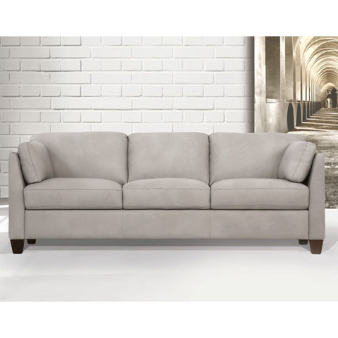 ACME Matias Dusty White Leather Matias Sofa Model 55015