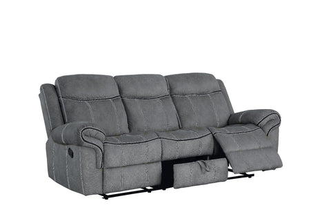 ACME Zubaida Two Tone Gray Velvet Zubaida Sofa Model 55025