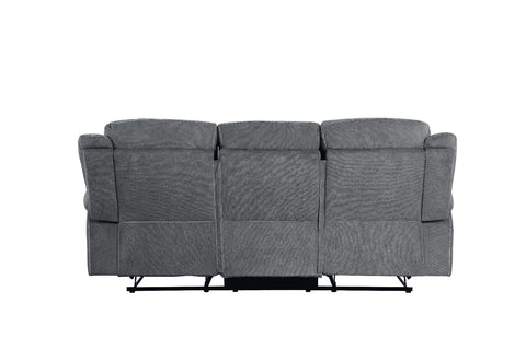 ACME Zubaida Two Tone Gray Velvet Zubaida Sofa Model 55025