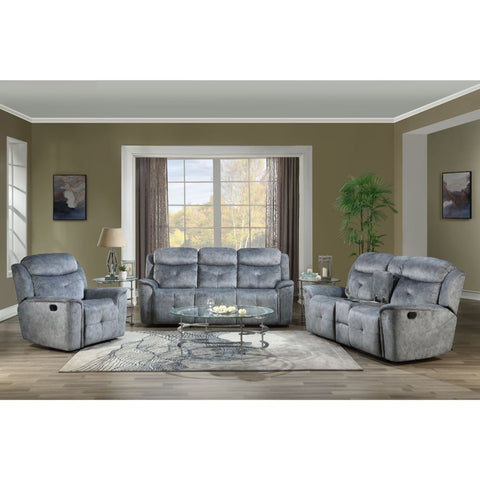 ACME Mariana Silver Gray Fabric Mariana Sofa Model 55030