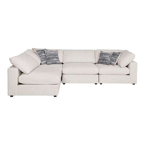 Coaster Serene 4-piece Upholstered Modular Sectional Beige Model 551321-SETA