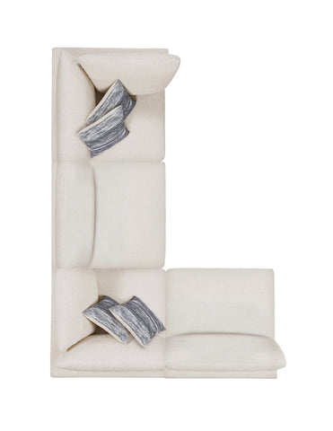 Coaster Serene Upholstered Armless Chair Beige Model 551321