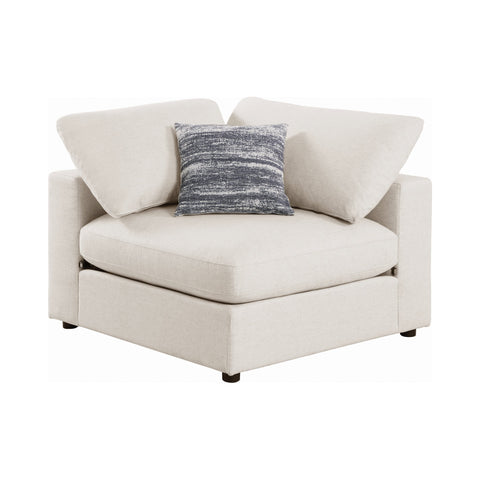 Coaster Serene Upholstered Corner Beige Model 551322