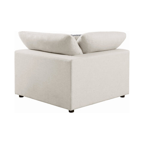 Coaster Serene Upholstered Corner Beige Model 551322