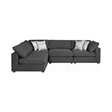 Coaster Serene Upholstered Corner Charcoal Model 551325