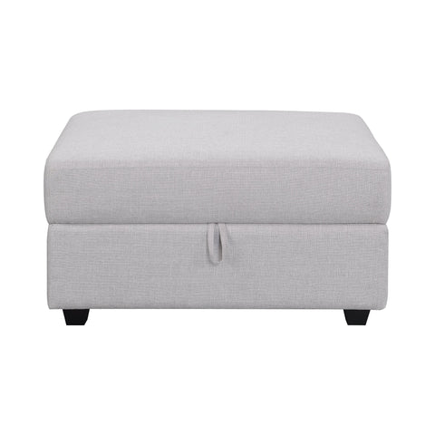 Coaster Cambria Square Storage Ottoman Grey Model 551513