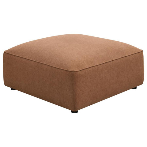 Coaster Jennifer Upholstered Ottoman Terracotta Model 551593