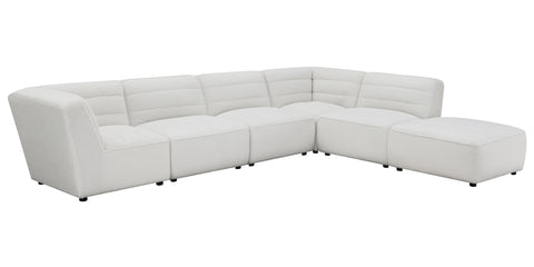 Coaster Sunny Upholstered  Armless Chair Natural Model 551621