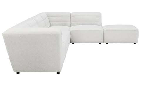 Coaster Sunny 6-piece Upholstered Sectional Natural Model 551621-SET
