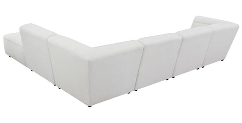 Coaster Sunny 6-piece Upholstered Sectional Natural Model 551621-SET