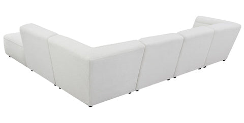 Coaster Sunny Upholstered  Armless Chair Natural Model 551621