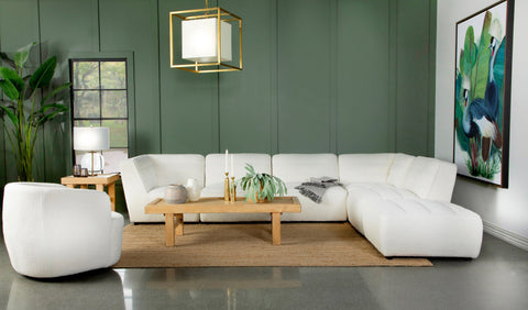 Coaster Sunny Upholstered Corner Natural Model 551622