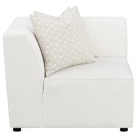 Coaster Freddie Upholstered Corner Pearl Model 551642