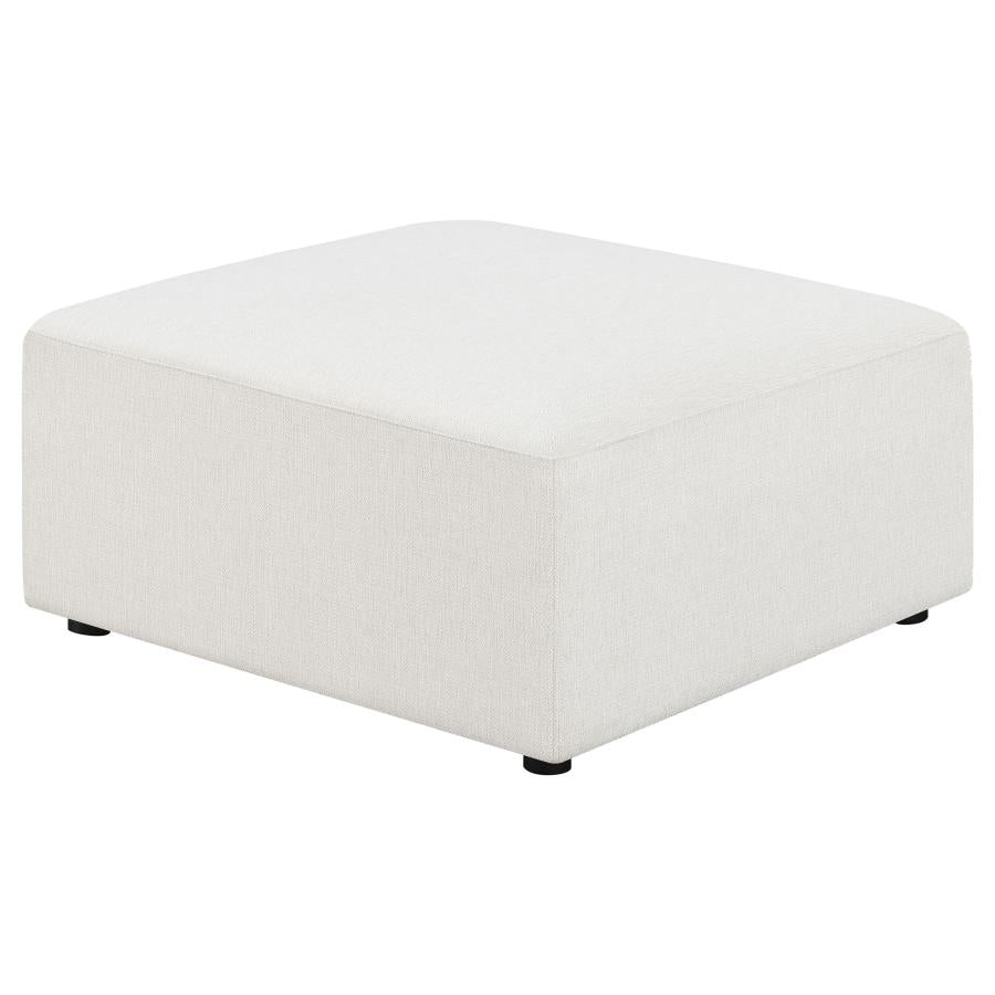 Coaster Freddie Upholstered Square Ottoman Pearl Model 551643