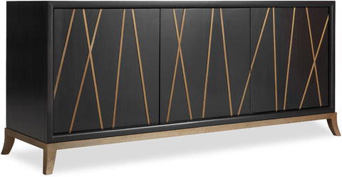 Hooker Furniture Home Entertainment Entertainment Console 64in