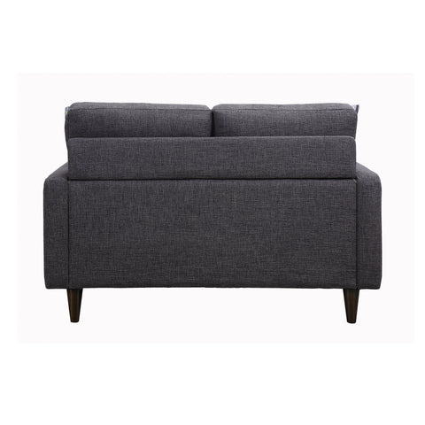 Coaster Watsonville Tufted Back Loveseat Grey Model 552002