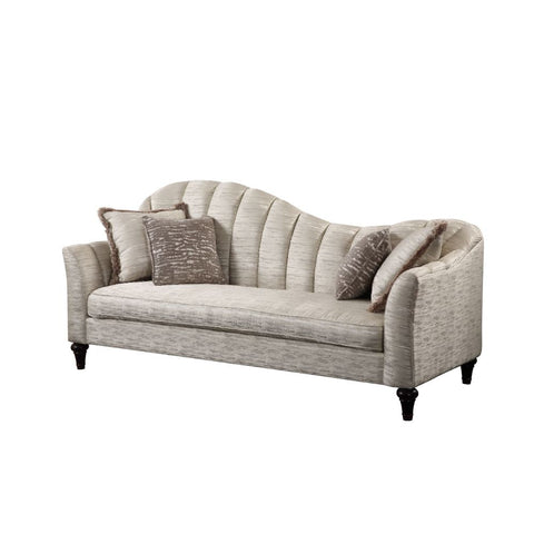 ACME Athalia Shimmering Pearl Fabric Athalia Sofa Model 55305