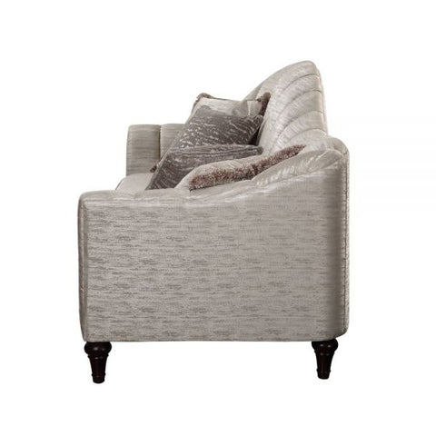 Athalia Shimmering Pearl Loveseat Model 55306 By ACME Furniture
