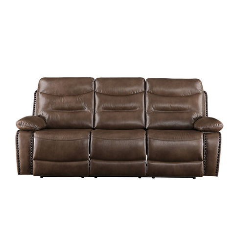 ACME Aashi Brown Leather-Gel Match Aashi Sofa Model 55420