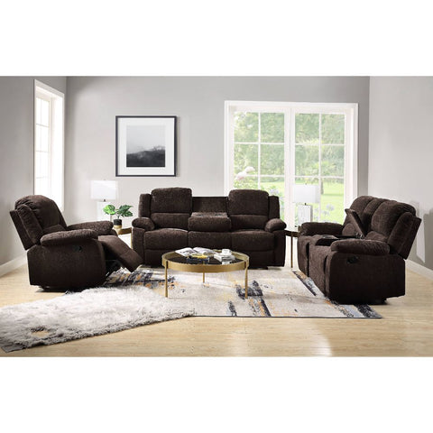 ACME Madden Brown Chenille Madden Sofa Model 55445