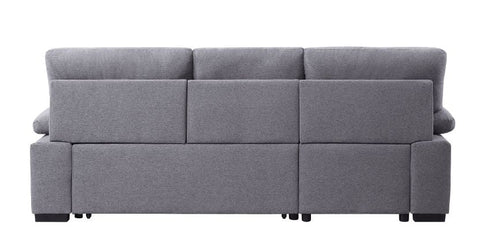 ACME Nazli Gray Fabric Nazli Sectional Sofa Model 55525