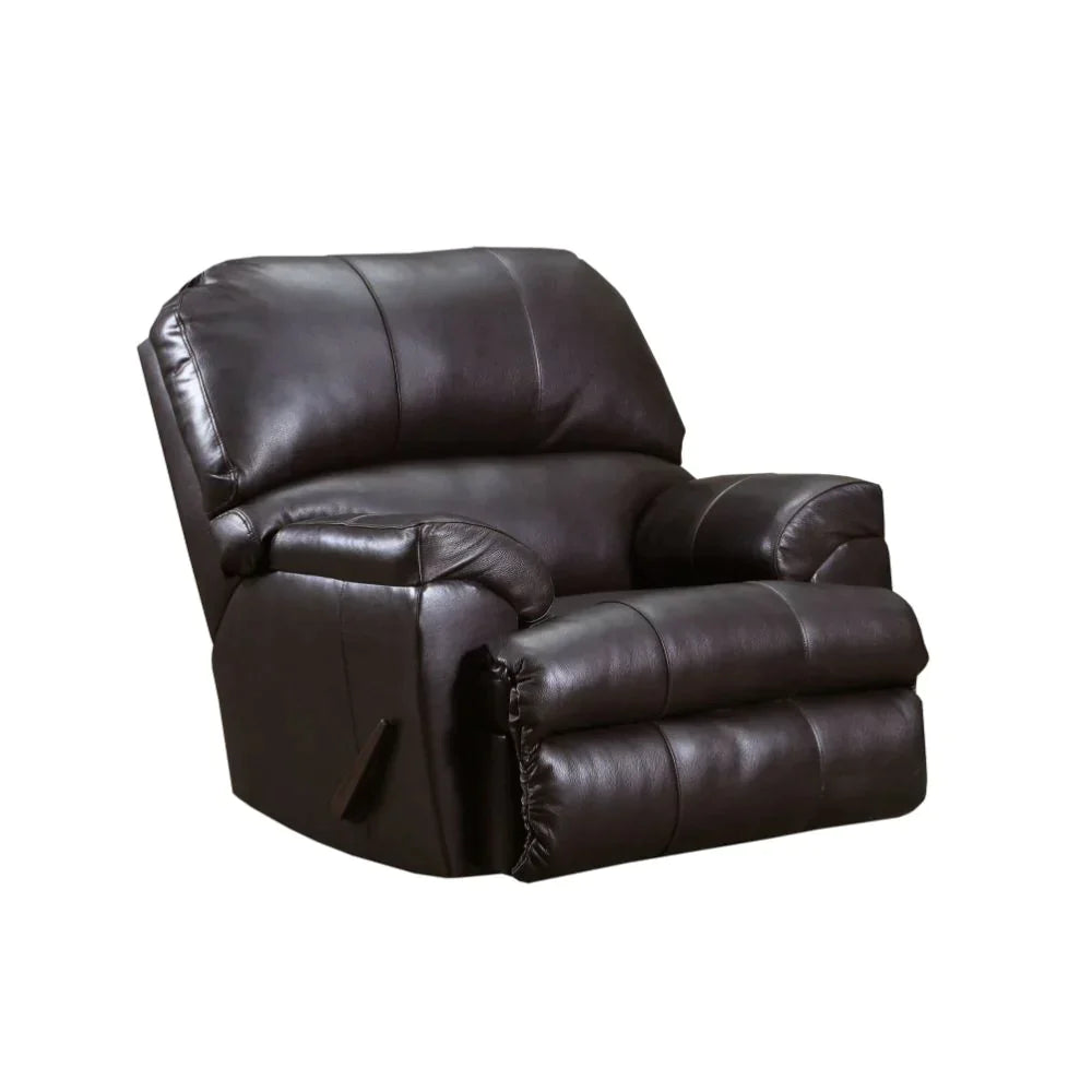 Phygia Espresso Top Grain Leather Match Recliner Model 55767 By ACME Furniture