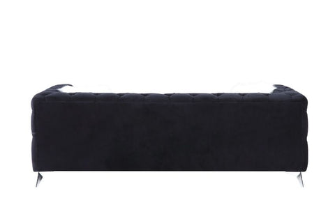 ACME Phifina Black Velvet Phifina Sofa Model 55920