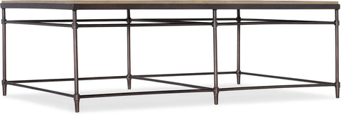 Hooker Furniture Living Room St. Armand Rectangular Cocktail
