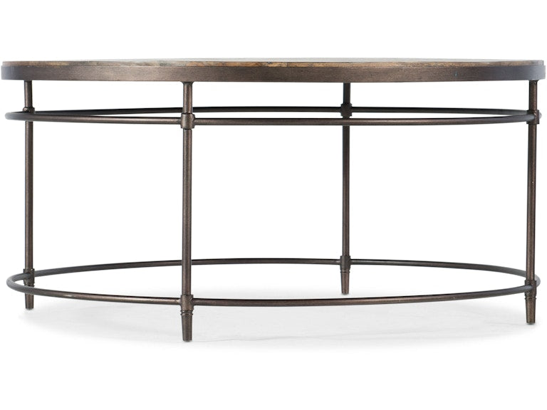 Hooker Furniture Living Room St. Armand Round Cocktail Table